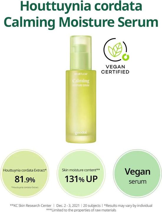 Produktbild Goodal Houttuynia Cordata Calming Moisture Serum (50 ml)
