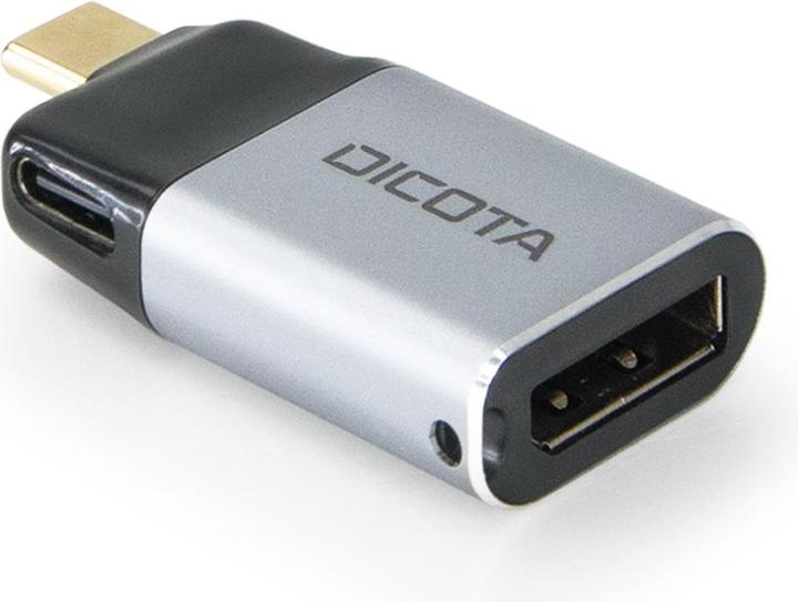 Dicota USB-C to Display Port Mini Adapter with PD (8k/100W) (USB-C, 1 Ports)