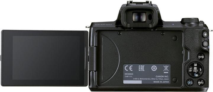Produktbild Canon EOS M50 Mark II (24.10 Mpx, APS-C / DX)