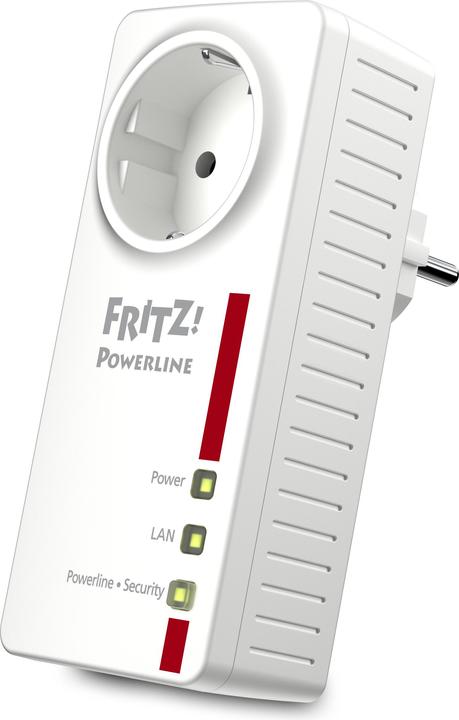 Produktbild AVM POWERLINE FRITZ!1200E WLAN 1200MBIT 2PZ (1200 Mbit/s)