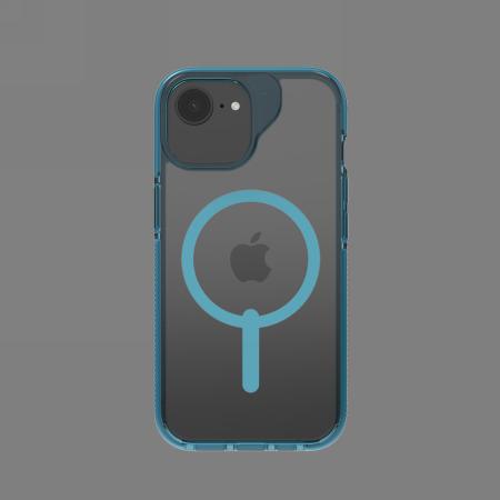 Actual product image Zagg Santa Cruz Snap Case iPhone 16e/15/14/13 Blue (Apple iPhone 16e)