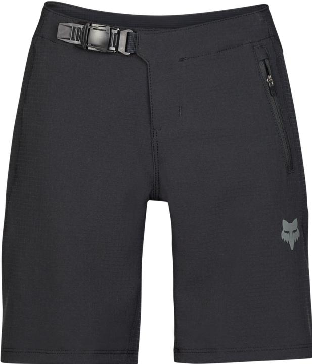 Actual product image Fox Short 24 Yth Defend Blk (116)