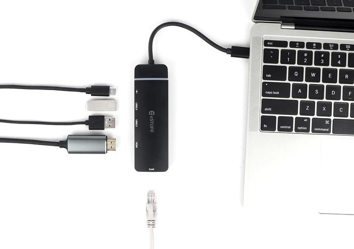 Produktbild Gearlab USB-C 5-in-1 Mobile Hub PD100W (USB-C, 5 Ports)