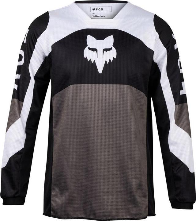 Fox JERSEY 24 YTH 180 NITRO BLK/GRY (XL)