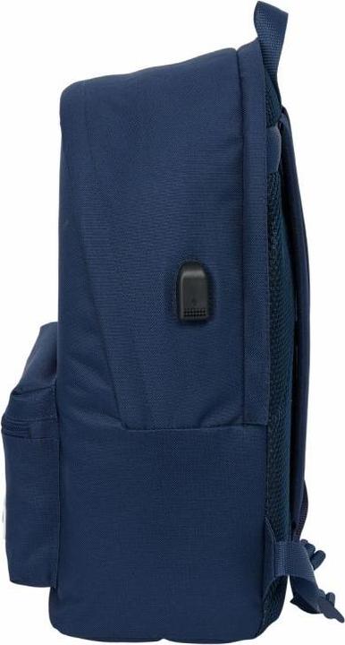 Actual product image Real Madrid CF Laptop Backpack Real Madrid C.F. Navy Blue 31 x 44 x 18 cm