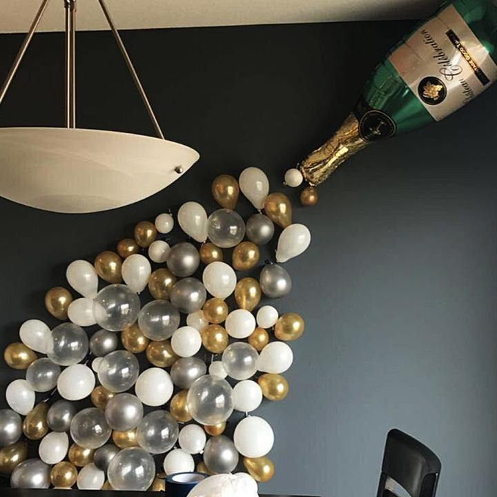 Produktbild Ueli Express 42 in 1 Champagner Party Ballon Mega Set (1 x)