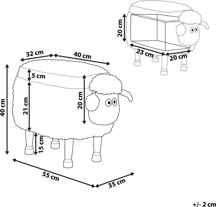 Produktbild Beliani Sheep