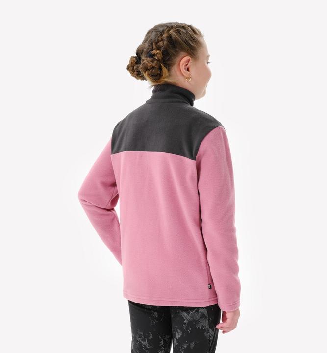Immagine prodotto Quechua Giacca in pile per bambini taglia 122-170 Hiking - MH500 Zip TW