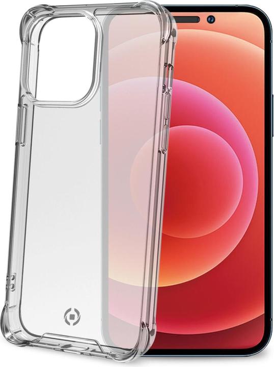 Image du produit Celly Étui pour téléphone portable Armor 17 cm (6,7') Housse transparente, blanc (Apple iPhone 14 Pro Max)
