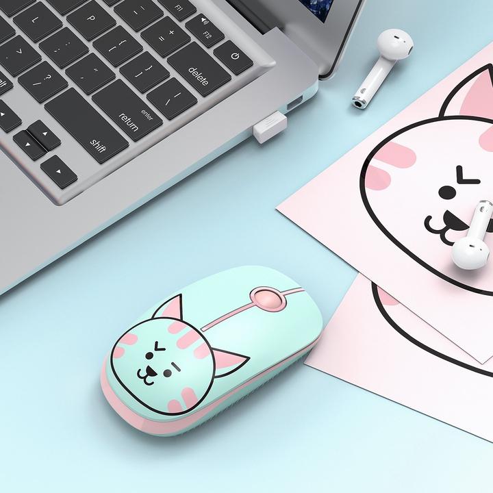 Actual product image Tellur Kids Wireless Mouse Cat (Wireless)