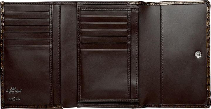 Actual product image Golden Head Cayenne wallet RFID leather 14 cm