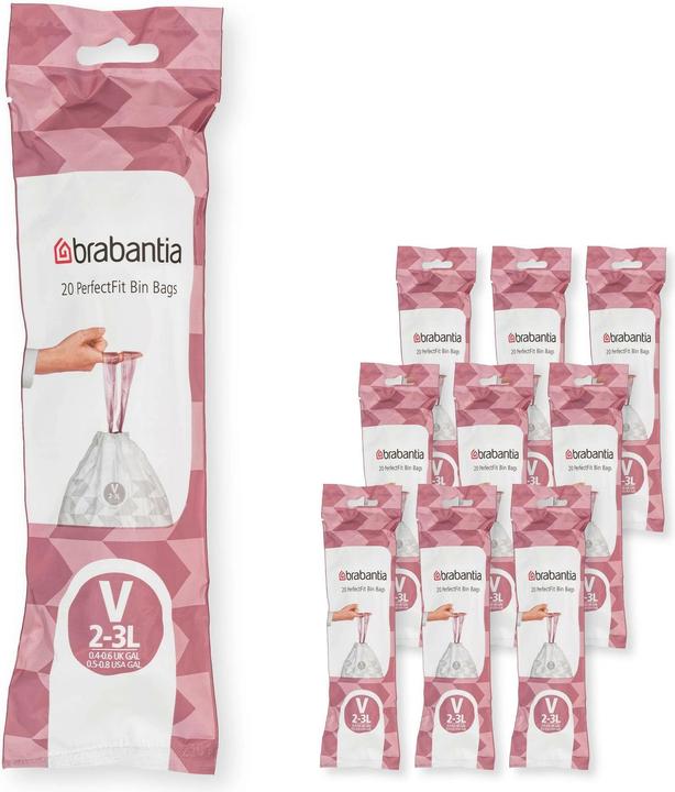 Brabantia PerfectFit Bags (200 x, 3 l)