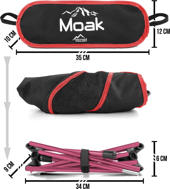 Produktbild Normani Ultraleichter Campingstuhl „Moak“