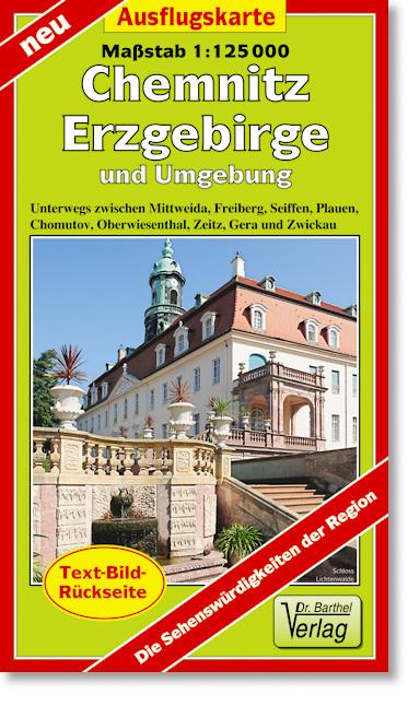 Produktbild Dr.Barthel Karten. Chemnitz,Erzgebirge