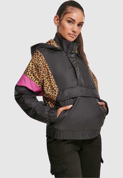 Actual product image Urban Classics Ladies AOP Mixed Pull Over Jacket (XS)