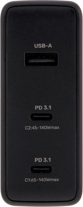Actual product image Unitek ŁADOWARKA GAN 2X USB-C USB-A 140W (140 W)