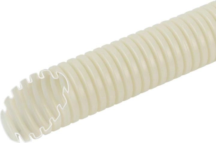 Actual product image Fränkische Rohrwerke Plastic corrugated pipe FFKu-EL-F, 50.0 x 40.3 mm, beige (2500 cm)