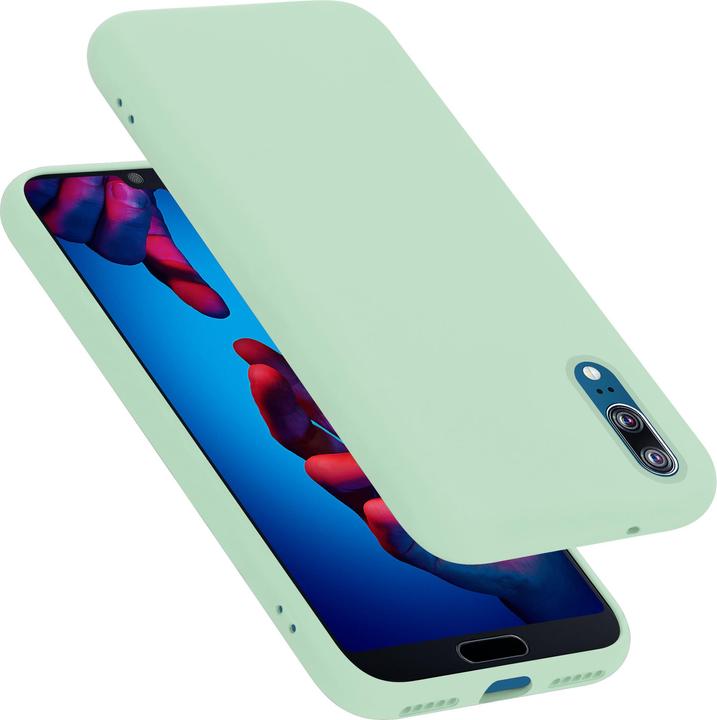 Actual product image Cadorabo TPU Liquid Silicone Case Cover (Cubot P20)