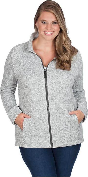 Immagine prodotto Promodoro Giacca in pile lavorata a maglia C+ donna (3XL)