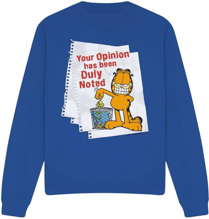 Immagine prodotto Garfield Duly Noted Felpa Adulto Unisex (XL)