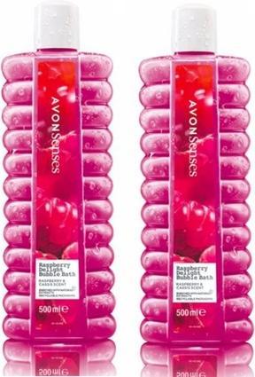 Avon Senses Raspberry & Cassis (1000 ml, Badeperlen)