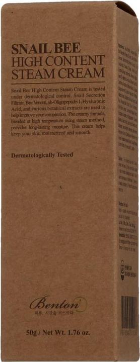 Actual product image Benton Crème Snail Bee High Content Stream Cream 50 g (24h cream)