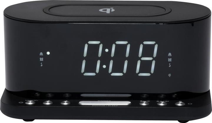 Actual product image Denver CRQ-110 Radio Receiver Clock Digital Black