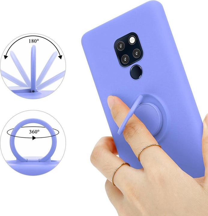 Produktbild Cadorabo TPU Liquid Ring Silicone Case Hülle (Huawei Mate 20)