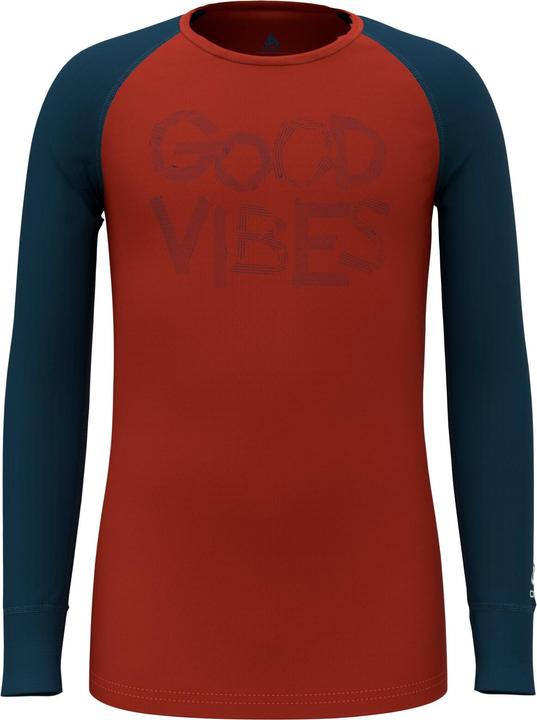 Actual product image Odlo BL TOP crew neck l/s ACTIVE WARM ECO KID (92)