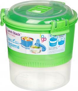 Image du produit Sistema Lunchbox Round Lunch Stack To Go 965ml (21360)