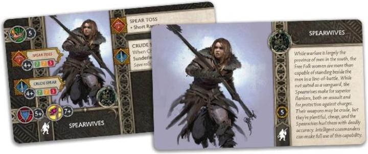 Actual product image Cmon CMN0079 - A Song of Ice & Fire - Spearwives, expansion for 2 players aged 14 and over (German)