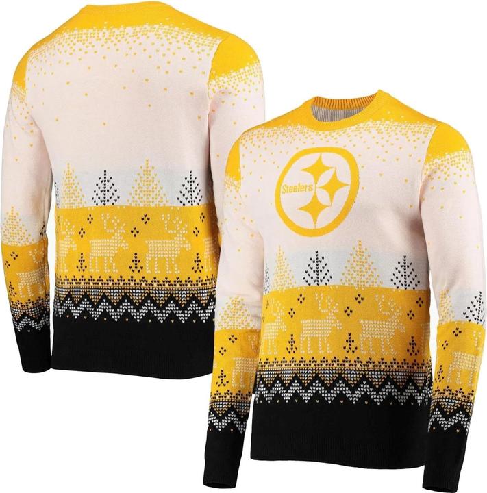 Immagine prodotto Foco Maglione brutto NFL XMAS - Pittsburgh Steelers (XXL)