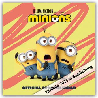 Image du produit Minions - Despicable Me 4 - Moi, Je Suis Incorrigible 4 - Calendrier Officiel 2025 (305 x 305 mm, Allemand, Anglais)