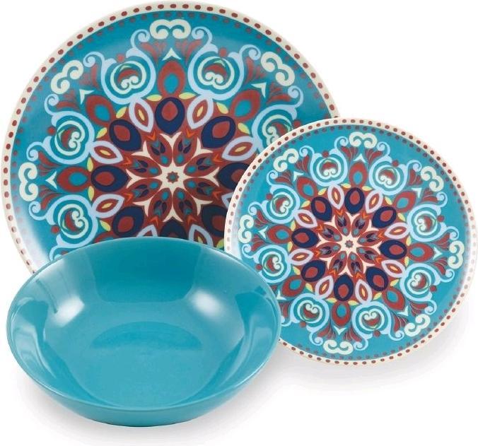 Image du produit Villa D'Este Home Tivoli Shiraz Set de vaisselle 18pcs, Porcelaine et grès (18 pièce(s))
