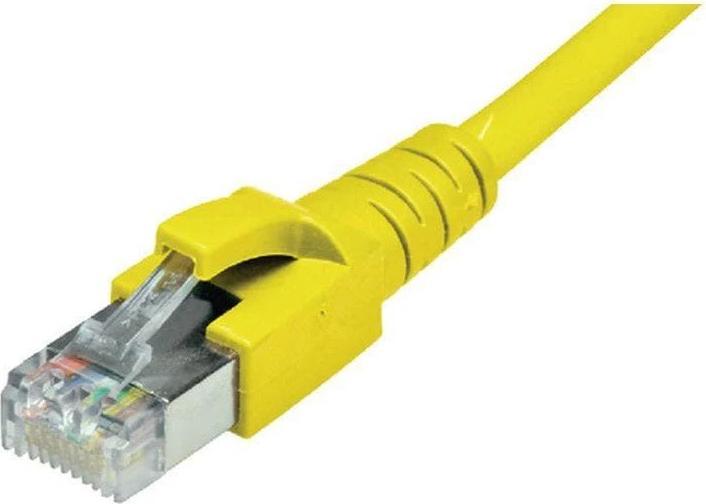 Produktbild Dätwyler Patchkabel Cat 6A, S/FTP, 3 m, Gelb (S/FTP, CAT6a, 3 m)