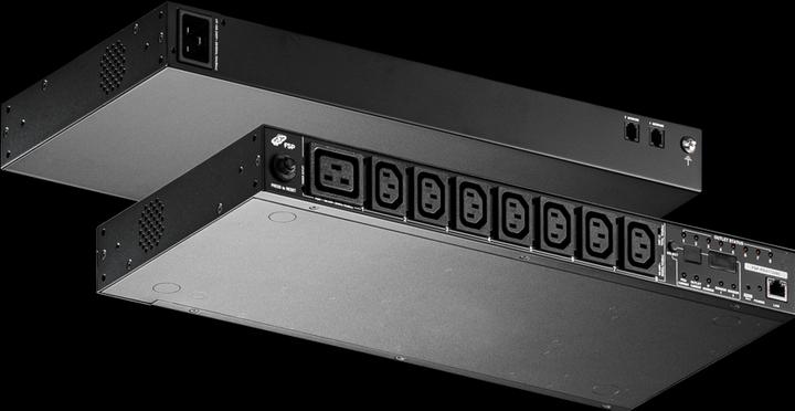 Actual product image Fortron USV PDU eco PDU 1U Metered & Switched 8-Outlet