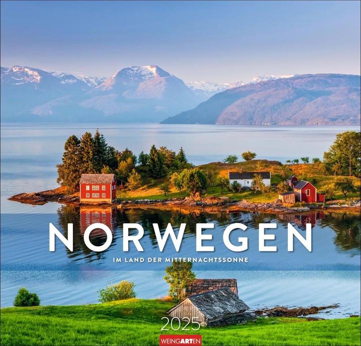 Immagine prodotto Calendario Norvegia 2025 - Nella terra del sole di mezzanotte (48 x 46 cm, Tedesco, Inglese)