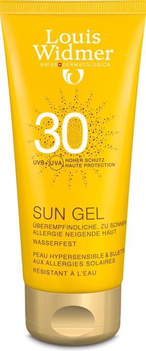 Louis Widmer Sun Gel parfümiert (Sonnengel, SPF 30, 100 ml, 142 g)