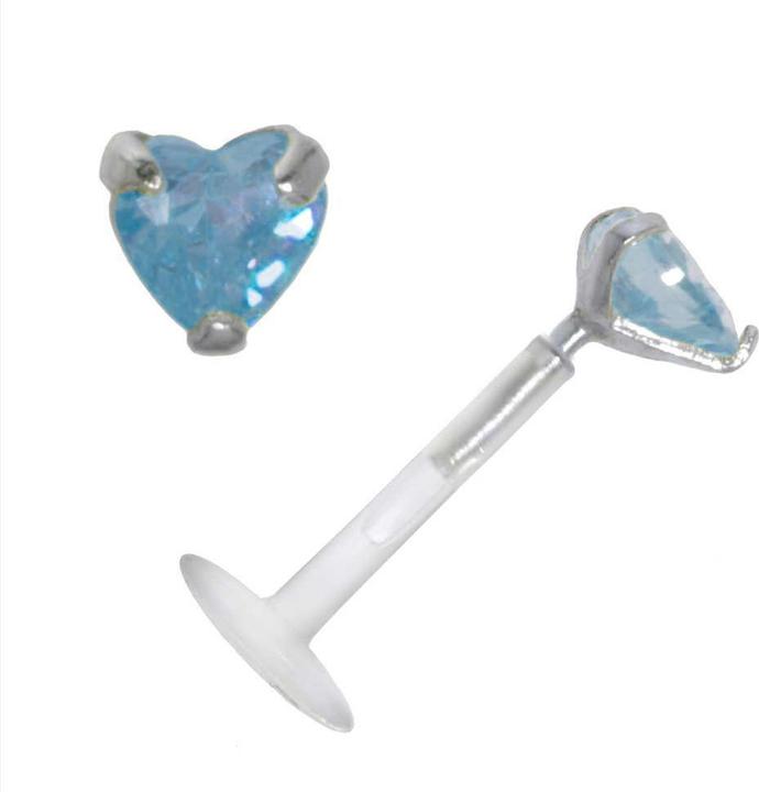 Immagine prodotto Bijouteria Piercing (Bioplastica, Argento 925, Zirconia)