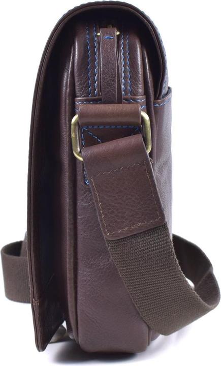 Actual product image Miguel Bellido Leather bag with flap 23.5 cm