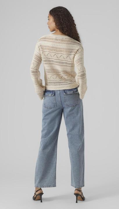 Produktbild Vero Moda VMPAM Mid Rise Cargo Schnitt Jeans Straight-Fit (25)