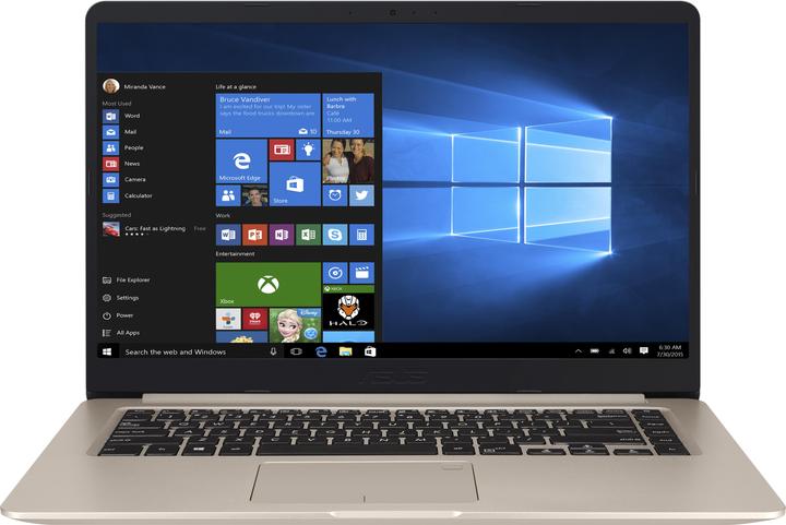 ASUS VivoBook S15 S510UA-BQ423T (15.60", Intel Core i5-8250U, 8 GB, 256 GB, CH)