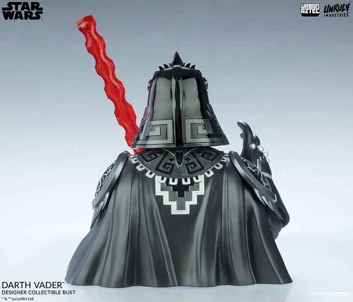 Produktbild Unruly Industries Star Wars Super buste vinyle Urban Aztec Darth Vader by Jesse Hernandez 25 cm