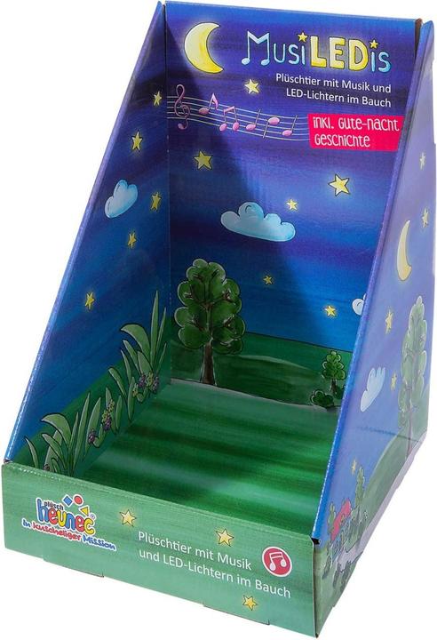 Actual product image Heunec MUSILEDI bear, approx. 20cm