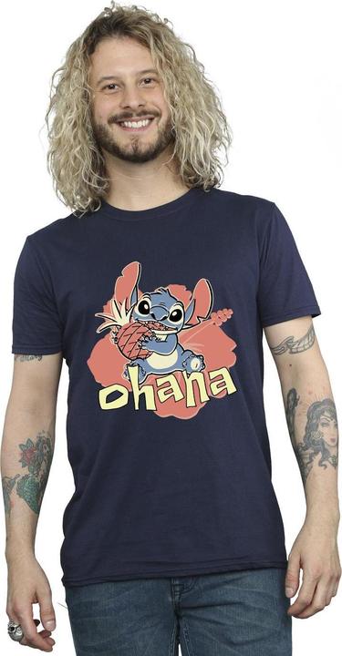Immagine prodotto Disney Lilo And Stitch Ohana Pineapple Maglietta Uomo (4XL)