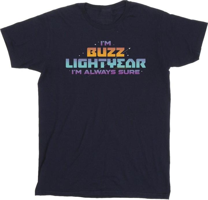 Disney Lightyear Always Sure Text TShirt (M)