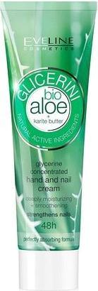 Immagine prodotto Eveline Crema concentrata di glicerina per mani e unghie profondamente nutriente e levigante Aloe e Karite (100 ml)