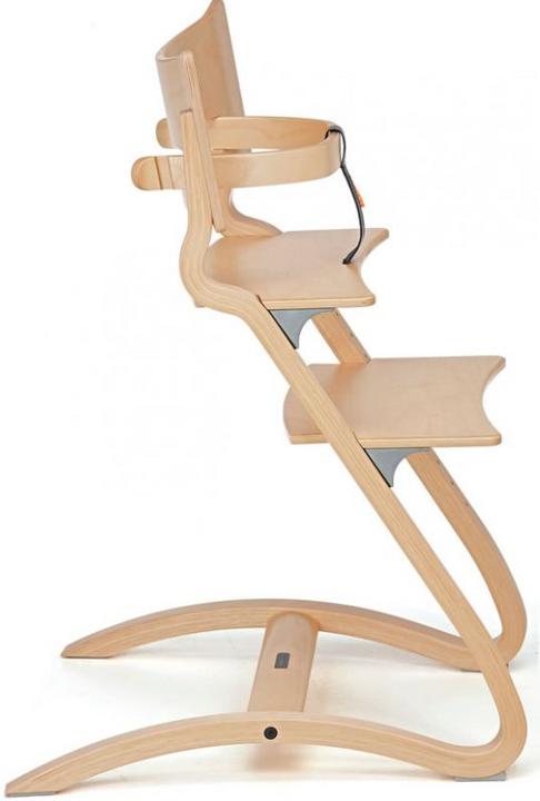 Image du produit Leander Chaise haute sans arceau Noir (Chaise haute)