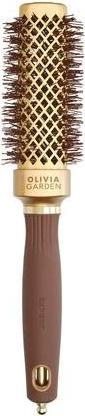 Immagine prodotto Olivia Garden Expert Blowout Setole dritte e ondulate Oro e Marrone 30 mm