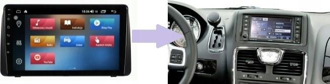 Produktbild No Name FUNK GPS NAVIGATION CHRYSLER GRAND VOYAGER 2008-16 (9")